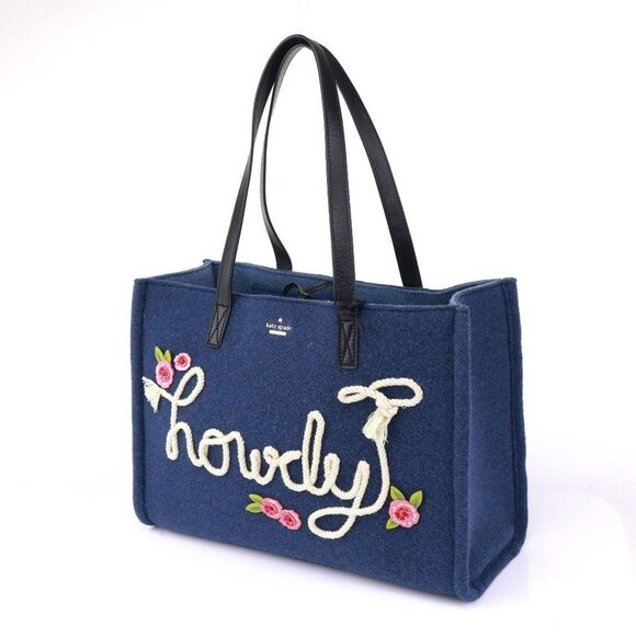 NWT Kate Spade New York WILD ONES HOWDY XL SAM TOTE - Picture 6 of 11